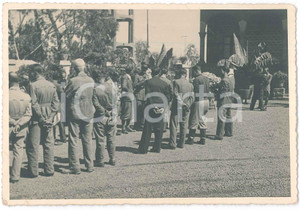 Fotografia d epoca originale 1935 ca A.O.I. ASMARA ERITREA Evento con autorità italiane 4  Foto 15x10 cm 1
