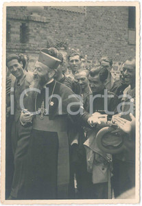 1935 ca A.O.I. ASMARA (ERITREA) Arrivo del vicario apostolico - Foto 10x15 cm Fotografia d'epoca. GOOD/buono  Formato: 10x15 cm originale e autentica 1