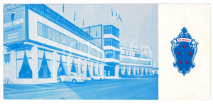 1960 ca BOVOLONE (VR) Fratelli FRANZINI Mobili d'Arte - Biglietto pubblicitario Biglietto pubblicitario d'epoca, su 4 facciate. FAIR/discreto lieve piegatura angolare Formato: 17x8 cm originale e autentica 1