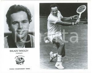 1981 WCT World Championship Tennis - Balasz TAROCZY Hungary - Photo 25x20  Fotografia d'epoca. FAIR/discreto Lievi smussature agli angoli Formato: 25x20 originale e autentica 1