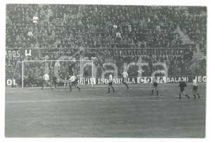 1966 CALCIO SERIE A - Partita INTER-FOGGIA 5-0 (3) Foto 18x13 cm  Fotografia originale d'epoca. GOOD/buono  Formato: 18x13 cm originale e autentica 1