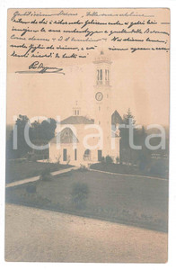 1900 ca Area di VICENZA - Veduta con convento - Cartolina postale Cartolina postale d'epoca, viaggiata. GOOD/buono  Formato: 9x14 cm originale e autentica 1