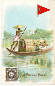 1920 ca MILANO Posta nel DECAN Pubblicità LYSOFORM Achille Brioschi *Cartolina  Cartolina postale d'epoca, non viaggiata. CONDIZIONI:FAIR/discreto Smussature agli angoliFORMATO: FP originale e autentica 1