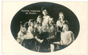 1910 ca HOUSE OF ROMANOV Famille Imperiale de Russie - Postcard FP NV Cartolina postale d'epoca, non viaggiata. FAIR/discreto Lievi smussature agli angoli Formato: FP originale e autentica 1