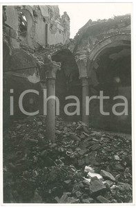 1945 ca WW2 BRESCIA - Bombardamenti - Cortile danneggiato (3) Foto 18x13  Fotografia d'epoca.  GOOD/buono  Formato: 13x18 cm originale e autentica 1