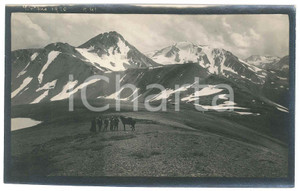 1920 Area di LIVIGNO - Veduta -  Foto VINTAGE ANIMATA 14x9 cm  Fotografia d'epoca. GOOD/buono  Formato: 14x9 cm originale e autentica 1