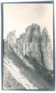 1910 ca Area di LECCO - GRIGNA Meridionale - Torrioni CASATI - Foto (1) 9x15 cm  Fotografia d'epoca. GOOD/buono  Formato: 9x15 cm originale e autentica 1