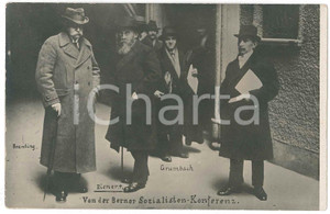 1919 BERLIN - SPARTACIST UPRISING Berner Sozialisten-Konferenz - Postcard Cartolina postale d'epoca, non viaggiata.CONDIZIONI: GFORMATO: 14x9 cm    originale e autentica 1