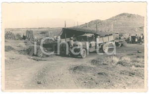 1935 ca A.O.I. Area di ASMARA (ERITREA) Cantiere (1) Foto 14x9 cm Fotografia d'epoca.CONDIZIONI: GFORMATO: 14x9 cm    originale e autentica 1