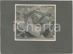 1920 ca TRENTO Concorso Palazzo Provinciale ^Foto progetto arch. FERRAZZA (4) Fotografia d'epoca, su cartoncino morbido, che mostra il progetto dell'architetto Guido Ferrazza presentato al concorso per il nuovo Palazzo Provinciale di Trento.E' ritratta la prospettiva d'insieme.CONDIZIONI: F (piegatura angolare al cartoncino)FORMATO: 24x18 cm (cartoncino)     originale e autentica 1