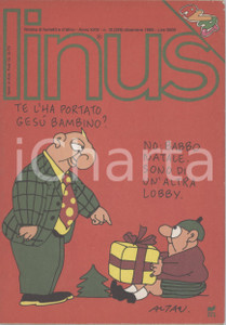 1988 LINUS Ovviamente di PANEBARCO - Agrippine di BRETÃ‰CHER - Rivista FUMETTI Rivista originale d'epoca, illustrata.Anno XXIV n.12. PAGINE: 134  FAIR/discreto tracce d'uso FORMATO: 15x21 cm originale e autentica 1