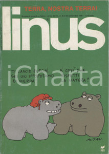 1991 LINUS Exodus di MARAMOTTI Il cielo sopra Milano di CREPAX - Rivista FUMETTI Rivista originale d'epoca, illustrata.Anno XXVII n. 9.PAGINE: 146 FAIR/discreto tracce d'uso; piegature angolari in copertina Formato: 15x21 cm originale e autentica 1