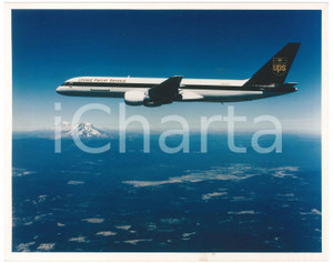 1980 ca USA - UPS United Parcel Service - Foto pubblicitaria aereo Fotografia originale. GOOD/buono  Formato: 25x20 cm originale e autentica 1