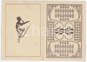 1935 ca BOLOGNA Tavolo degli Achei - Tessera del Cav. Carlo CLERICI 6x8 cm Tessera d'epoca. FAIR/discreto Lievi smussature agli angoli Formato: 6x8 cm originale e autentica 1