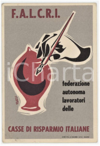 1962 FALCRI Ass. dipendenti Cassa di risparmio di Padova e Rovigo - Tessera