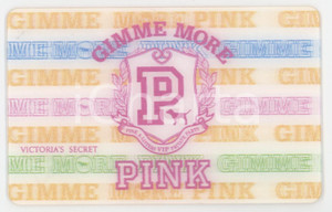 2005 ca VICTORIA'S SECRET Gimme more pink - Carta lenticolare 8x5 cm