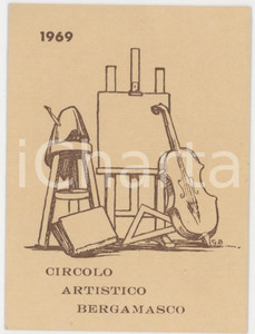 1969 BERGAMO Centro artistico bergamasco - Tessera di Alessandro MINARDI