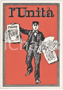 1988 L'UNITÀ Tessera per autorizzazione a vendere Unità e Rinascita - 6x9 cm