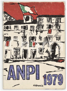 1979 CASALE MONFERRATO - ANPI Tessera di un partigiano Brigate Garibaldi - 6x9