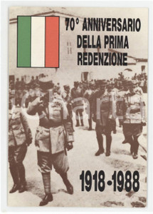 1988 TRIESTE Unione istriani FAMIGLIA PISINOTA 70° Prima redenzione - Tessera