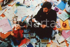 35mm vintage slide* 1998 CINEMA Aprile Nanni MORETTI sul set (2)