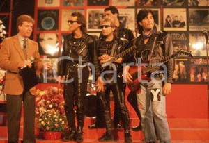 35mm vintage slide* 1989 MUSICA aspettando sanremo LIPPI STEVE ROGER BAND