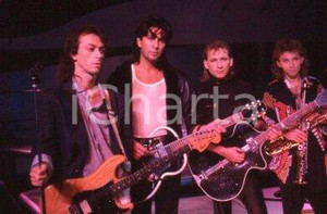 35mm vintage slide* 1990ca MUSICA STEVE ROGER BAND in concerto (2)