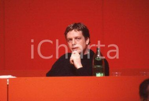 35mm vintage slide* 1990ca POLITICA PCI PDS FGCI Gianni CUPERLO ritratto (2)