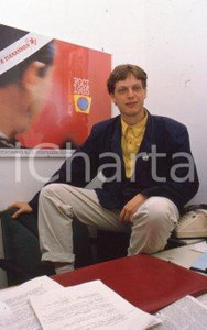 35mm vintage slide* 1990ca POLITICA PCI PDS FGCI Gianni CUPERLO ritratto (31)