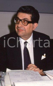 35mm vintage slide* 1988 ROMA POLITICA PSI Antonio LA PERGOLA ritratto (7)