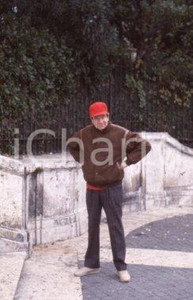35mm vintage slide* 1990ca CINEMA ROMA Walther MATTHAU paparazzato (8)