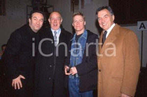 35mm vintage slide* 1995ca MUSICA Bryan ADAMS Nick MASON ritratto