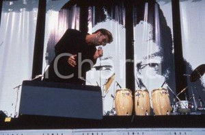 35mm vintage slide* 1988 MUSICA George MICHAEL live in Paris in concerto (1)