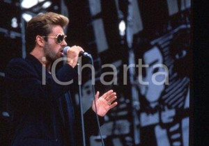 35mm vintage slide* 1988 MUSICA George MICHAEL live in Paris in concerto (3)