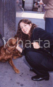 35mm vintage slide* 1990ca CINEMA MILANO Megan GALLAGHER ritratto (10)