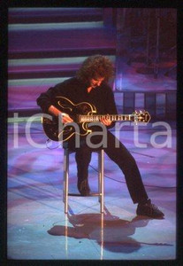 35mm vintage slide* 1996 SANREMO Festival American jazz guitarist Pat METHENY 8