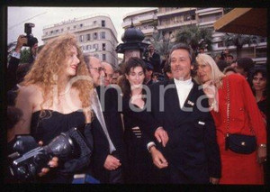 35mm vintage slide* 1990 CANNES Alain DELON JeanLuc GODARD Domiziana GIORDANO 12