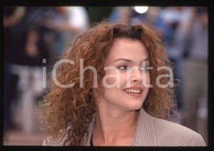 35mm vintage slide* 1994 CANNES Film Festival American actress Dina MEYER (1)