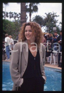 35mm vintage slide* 1994 CANNES Film Festival American actress Dina MEYER (7)