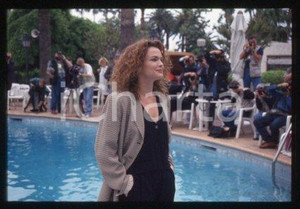 35mm vintage slide* 1994 CANNES Film Festival American actress Dina MEYER (11)