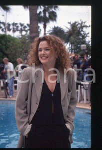 35mm vintage slide* 1994 CANNES Film Festival American actress Dina MEYER (13)