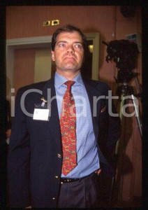 35mm vintage slide* 1990 ca ITALY Portrait of Stefano AVERSA (1)