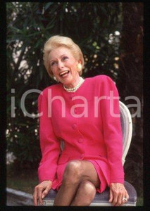 35mm vintage slide* 1992 CERNOBBIO VILLA ERBA American actress Janet LEIGH (11)