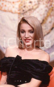 35mm vintage slide* 1989 RAI mai dire mai - Raffaella BARACCHI (18)