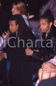 35mm vintage slide* 1999 JUVENTUS FC Edgard DAVIDS Thierry HENRY ritratto