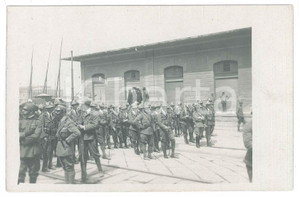 1920 ca TRIESTE ITALIANA - Regio Esercito - Evento militare *Foto 14x9 cm