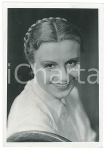 1935 ca ROMA TEATRO Ritratto di attrice *Fotografia FOTOSTAMPA 13x18 cm