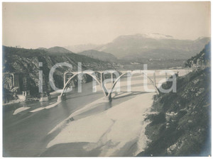 1919 Ponte di PINZANO AL TAGLIAMENTO (UD) Ricostruzione (5) Foto RARA 29x21 cm