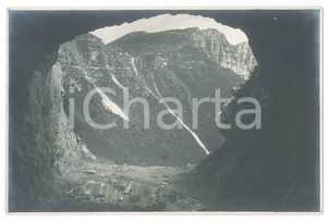 1918 WW1 Altopiano di ASIAGO - Zona di guerra - Caverna a MONTE PAU' *Foto