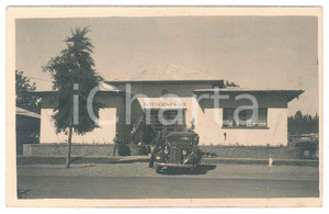 Fotografia d epoca originale 1936 A.O.I. ADDIS ABEBA ETIOPIA Intendenza A.O.I.  Foto ANIMATA 14x9 cm 1